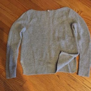 Girls grey sweater